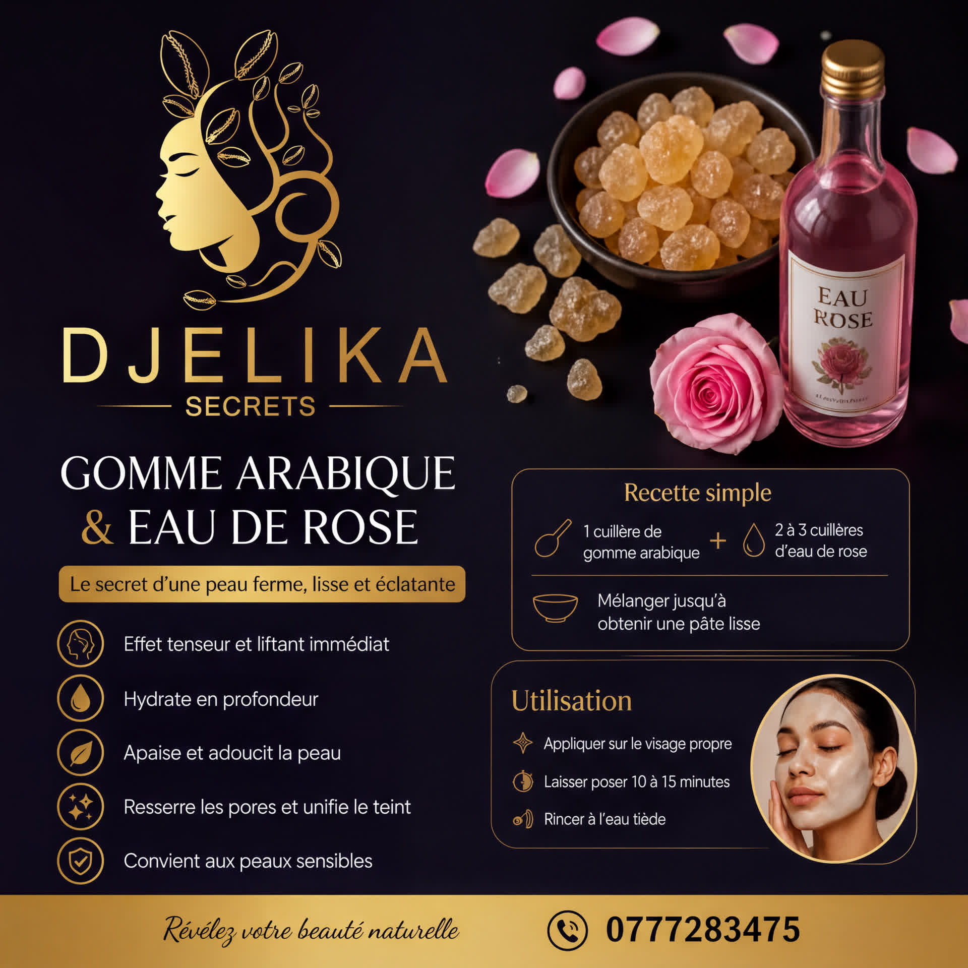 Eau de rose Djelika Secrets